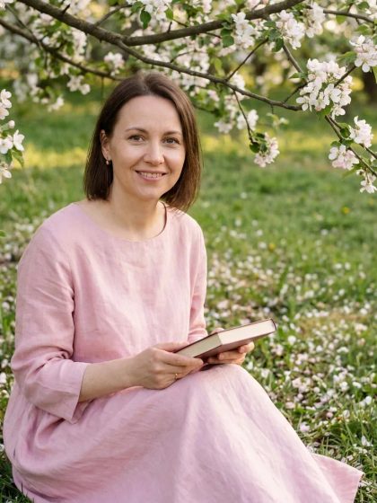 Книга под яблоней