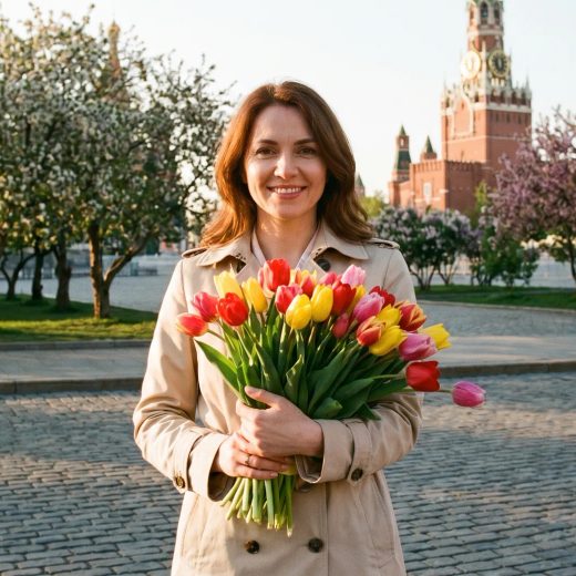 Весенние тюльпаны