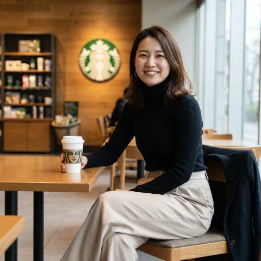 Улыбка в Starbucks